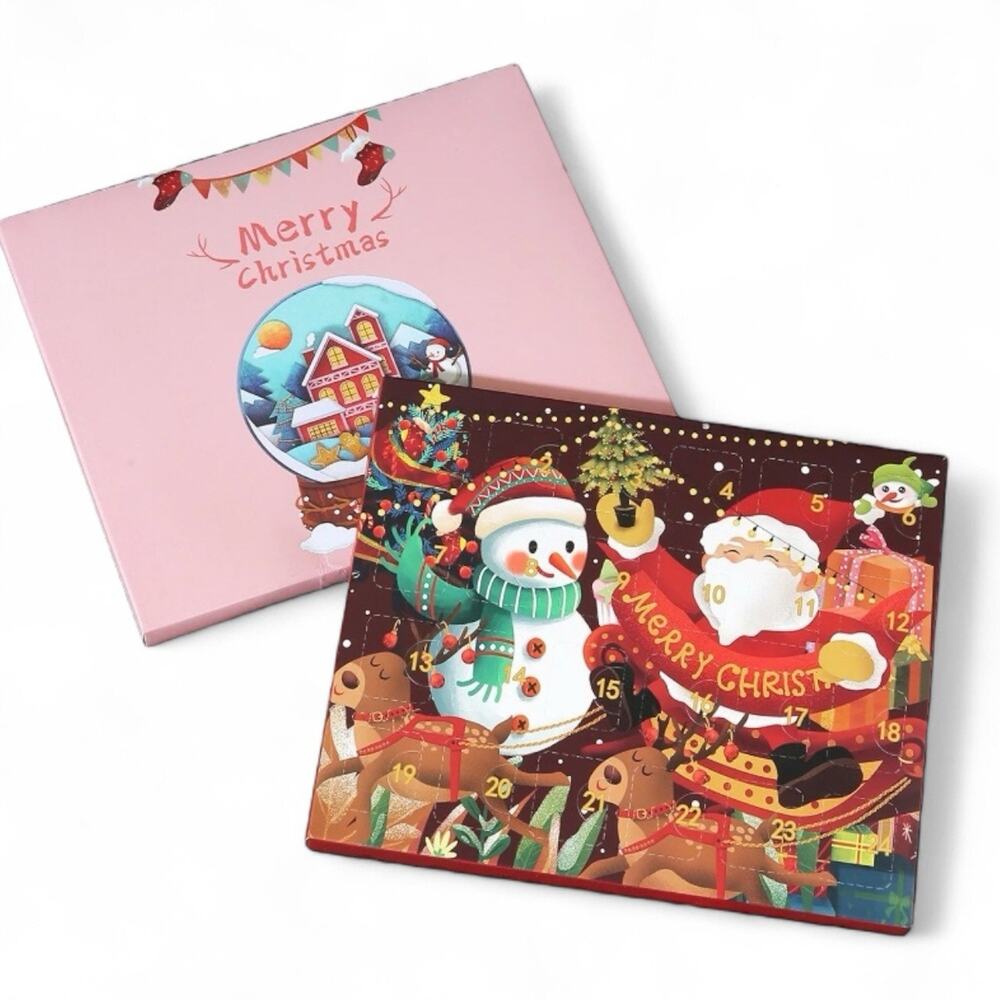 Advent Calendar DIY Advent Bracelets Charms For Girls Kids Jewelry Christmas